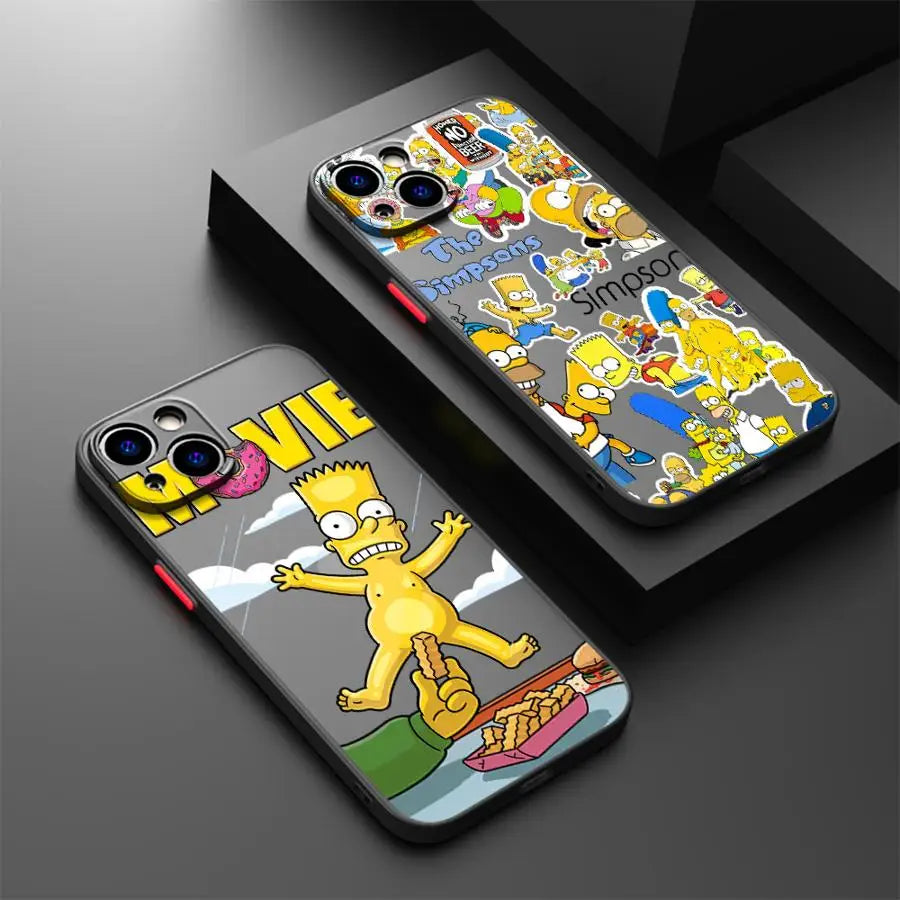 Disney Simpsons Homer Matte iPhone Case