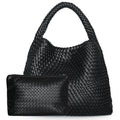 Women Tote Bag Large Capacity Soft Leather Shoulder Bag Summer Travel Shopper Tote