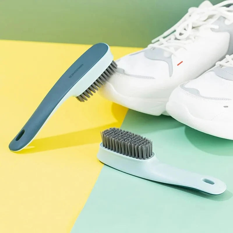 Shoe Cleaning Brush – Multi-Functional Plastic Scrubbing Brush for Clothes & Household Cleaning Accessories