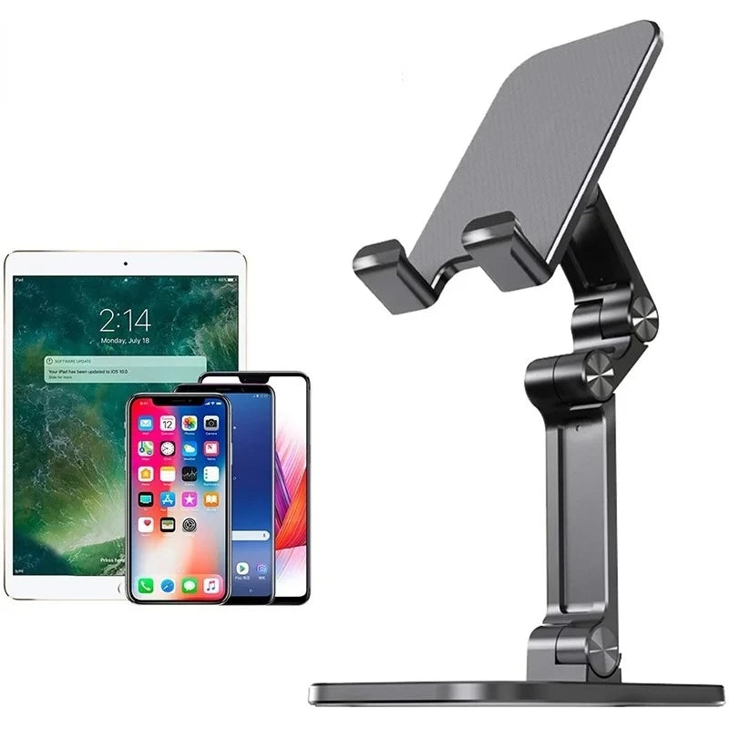 Foldable Phone Tablet Stand Adjustable Desk Holder for iPhone iPad Android