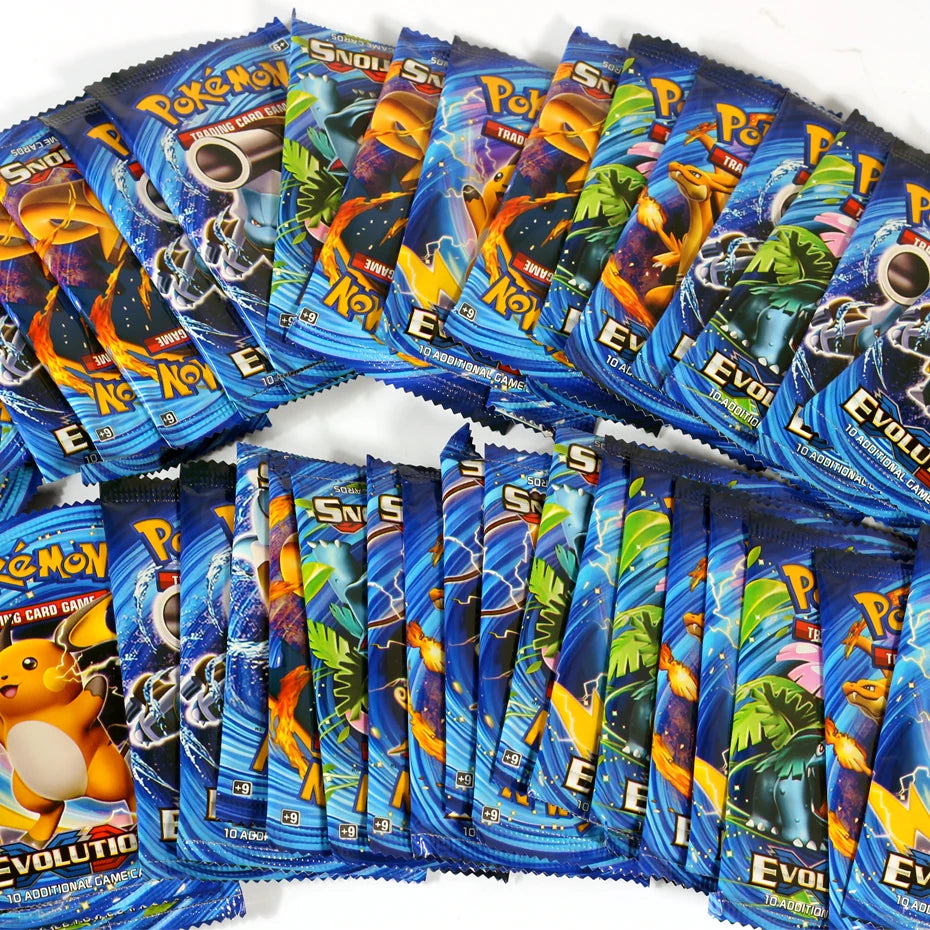 324PCS Pokémon Sun Moon XY Evolutions Booster Card Box