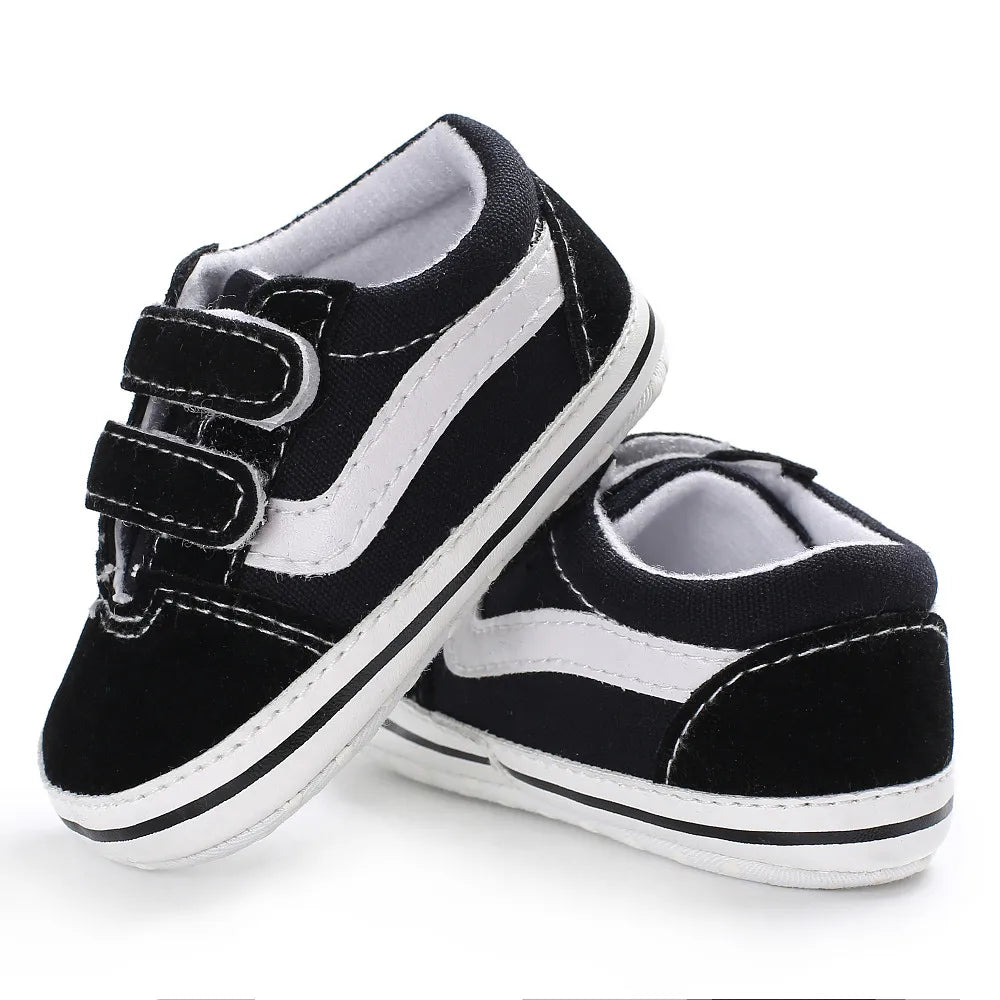Baby Canvas Sneakers Soft Sole First Walker Shoes