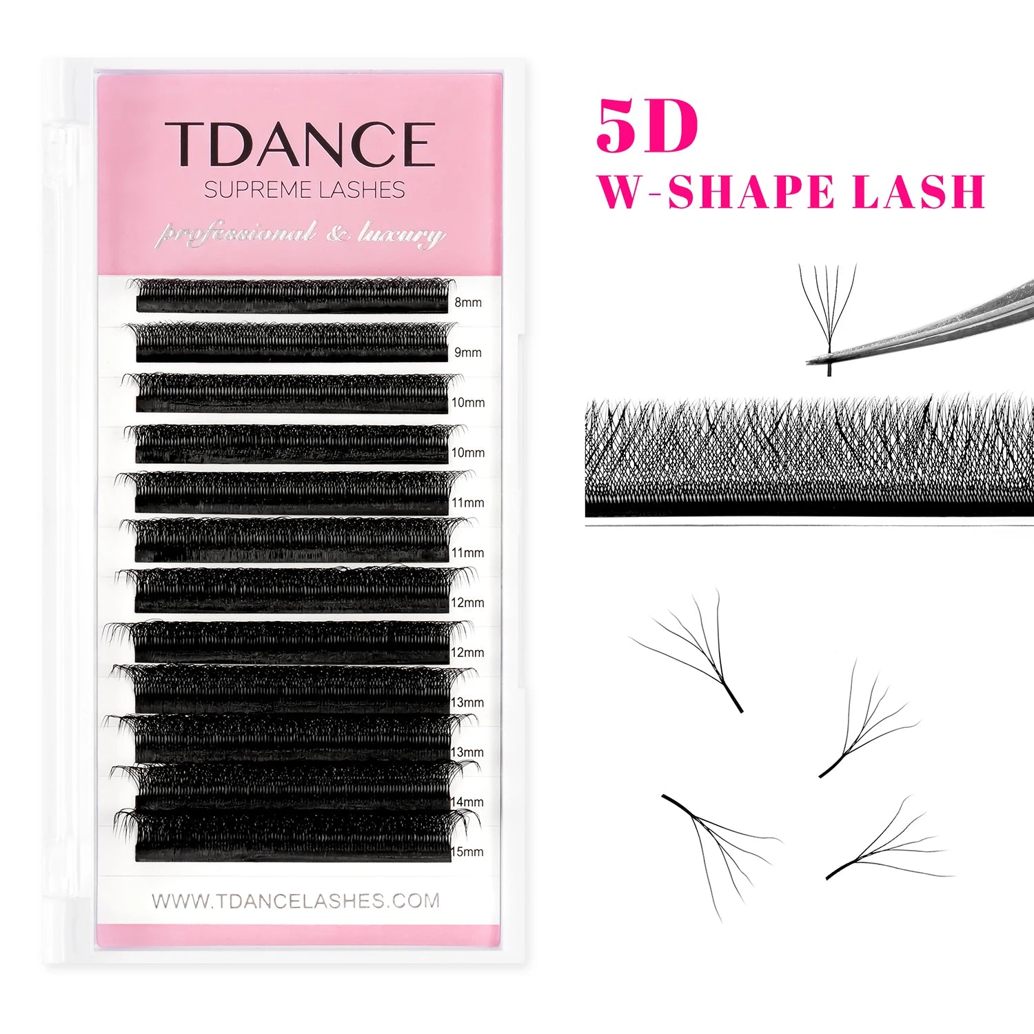 Premade Lash Fans – Volume Eyelash Extensions 3D–6D for Salon Use
