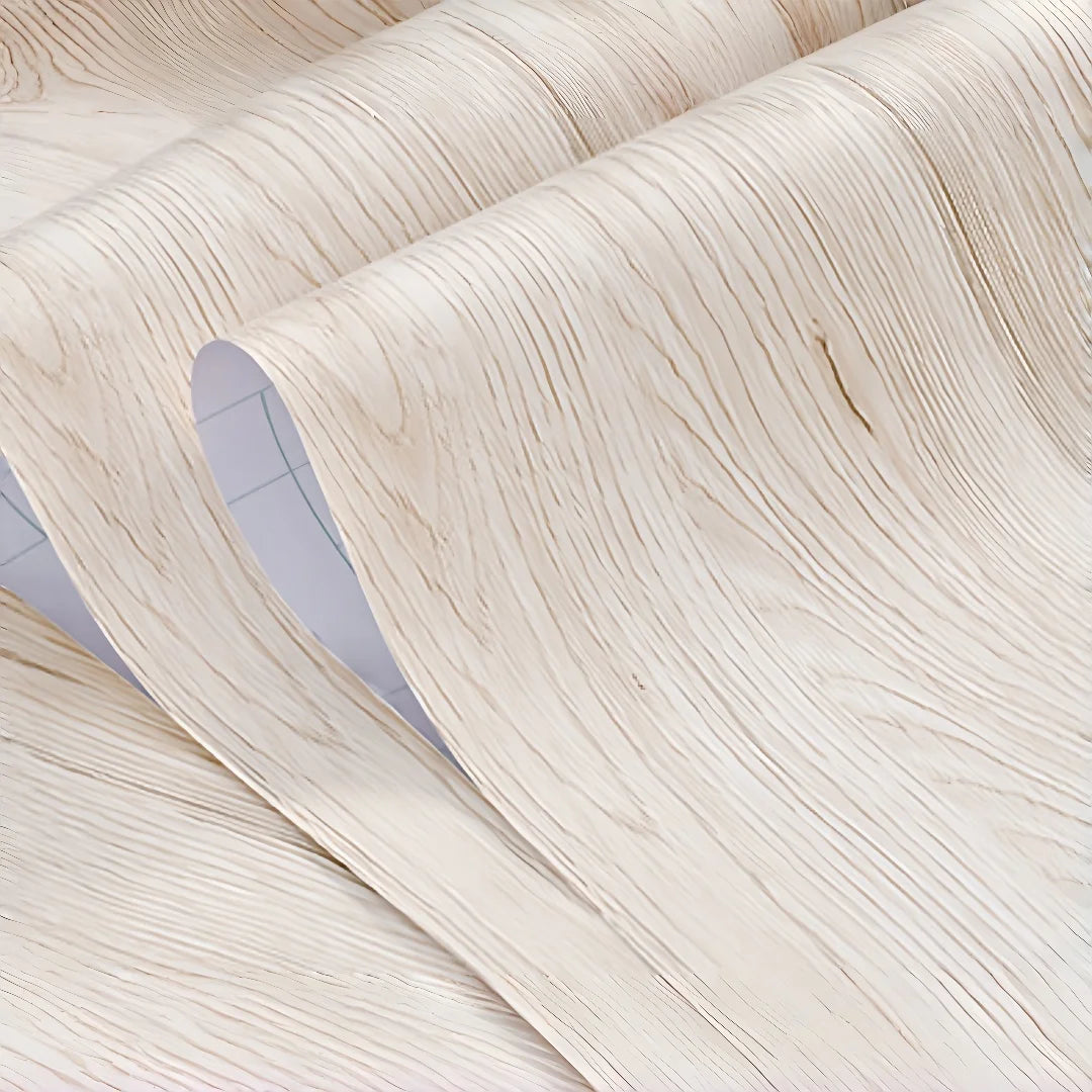 Peel and Stick Wood Grain Floor Sticker Self Adhesive Scratch Resistant Flooring
