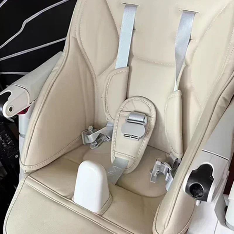 Baby Stroller Seat Cushion PU Leather Dining Chair Pad