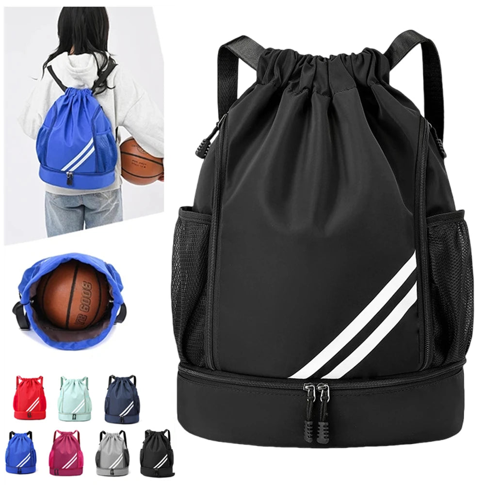 Waterproof Basketball Sports Backpack Outdoor Gym Travel Climbing Bag