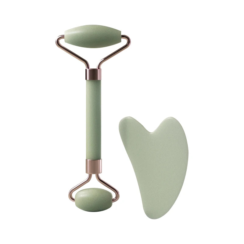 Facial Massage Roller Resin Gua Sha Tool for Face Neck Eye Skincare
