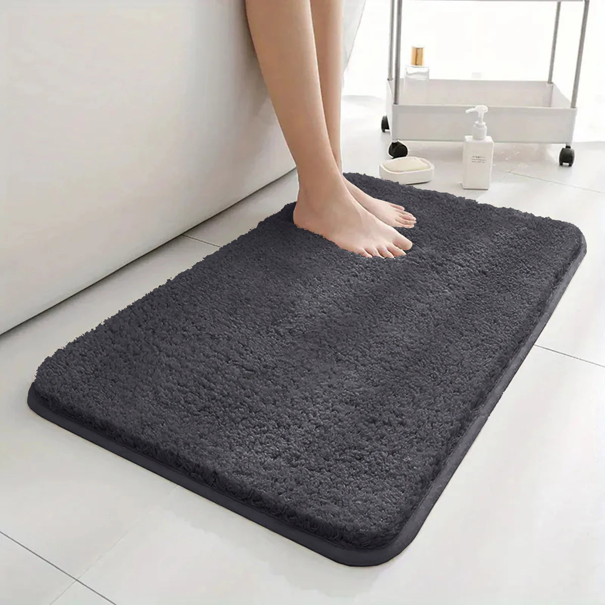 Super Water Absorbent Bathroom Floor Mat Anti