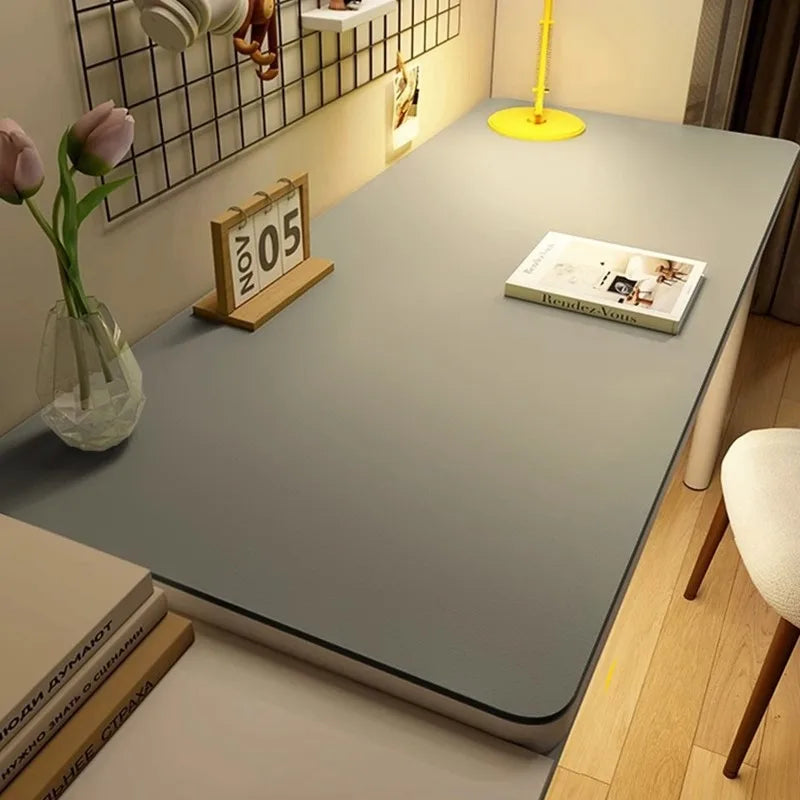 Leather Table Mat Waterproof Desk Protector Anti Slip Mouse Keyboard Pad Large