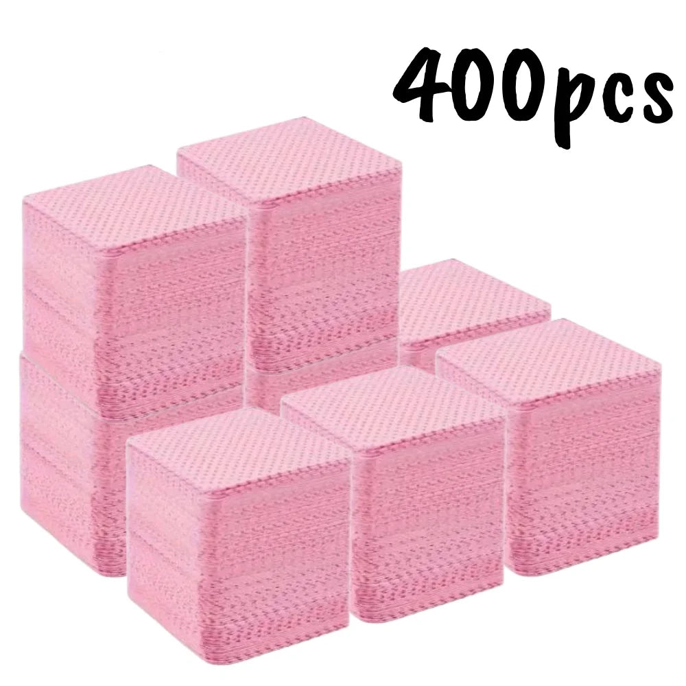 Lint-Free Nail Wipes 600pcs with Pump Bottle