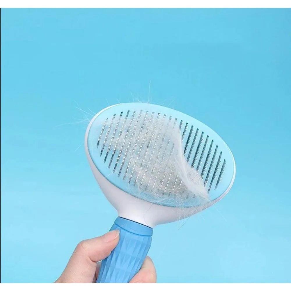 Stainless Steel Pet Grooming Brush for Dogs and Cats