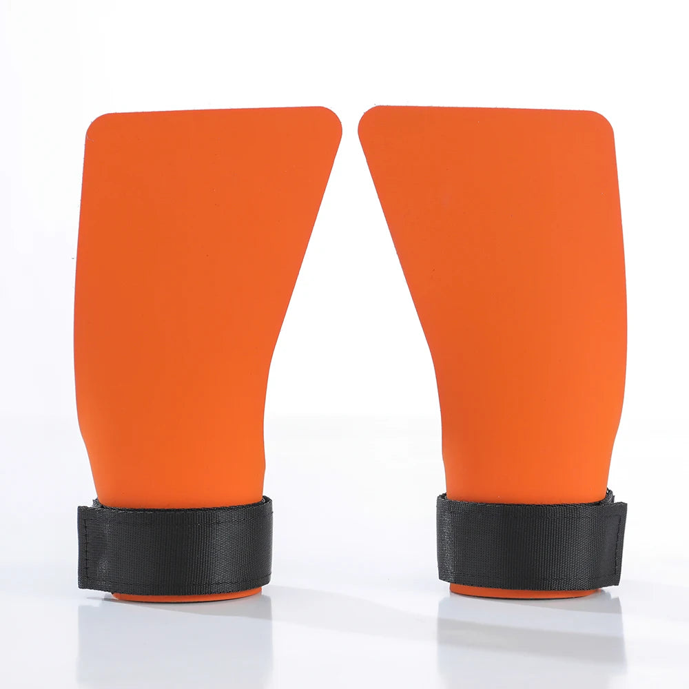 Hypalon No Hole Hand Grips Crossfit Pull Up Gym Palm Protector Weightlifting Training