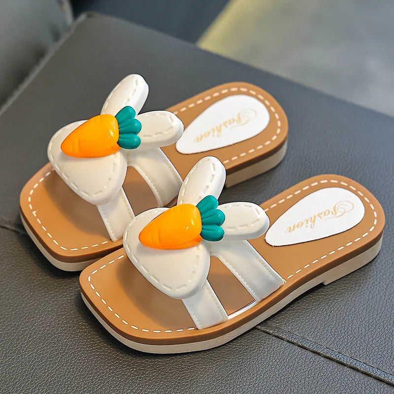 Kids Cartoon Summer Slippers Non Slip Beach Shoes