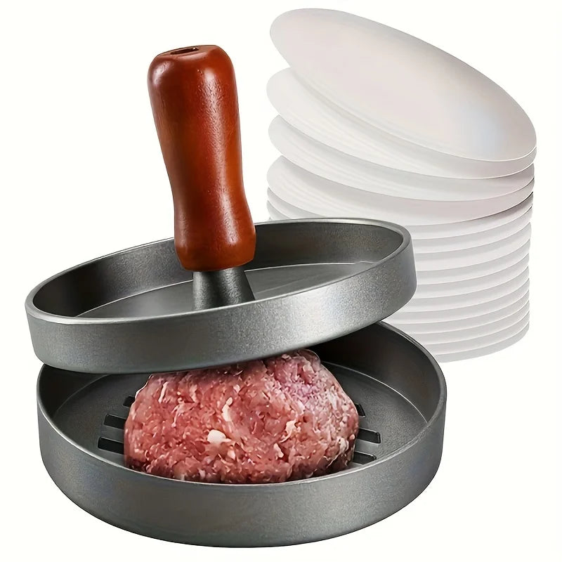 1PC Non-Stick Burger Press Patty Maker