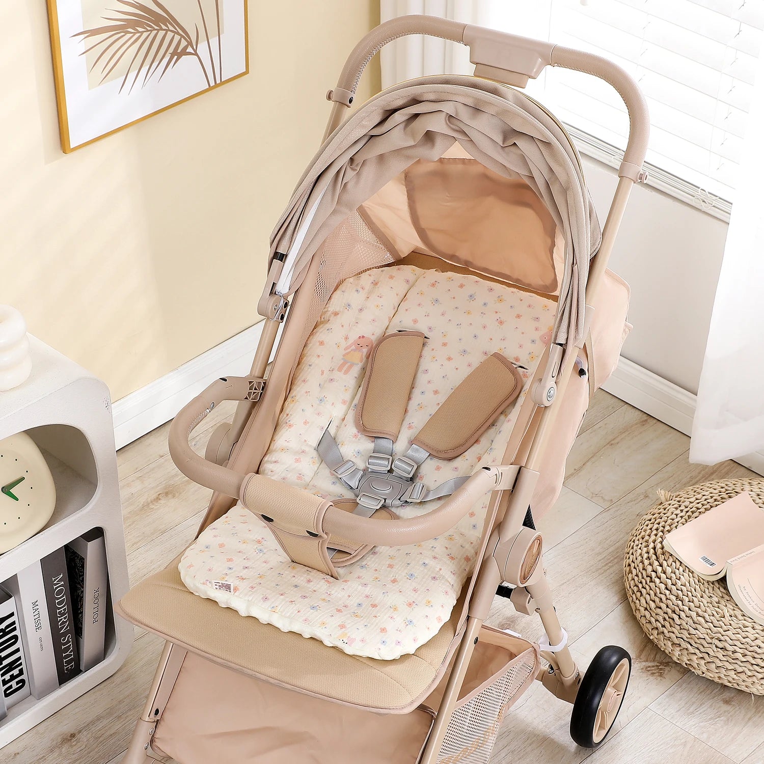 Baby Stroller Seat Cushion Soft Mattress for Pushchair Car Seat