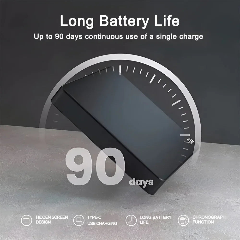 Digital Coffee Scale with Timer USB Rechargeable LED Display Silicone Pad