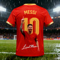Messi #10 Quick-Dry Soccer Jersey
