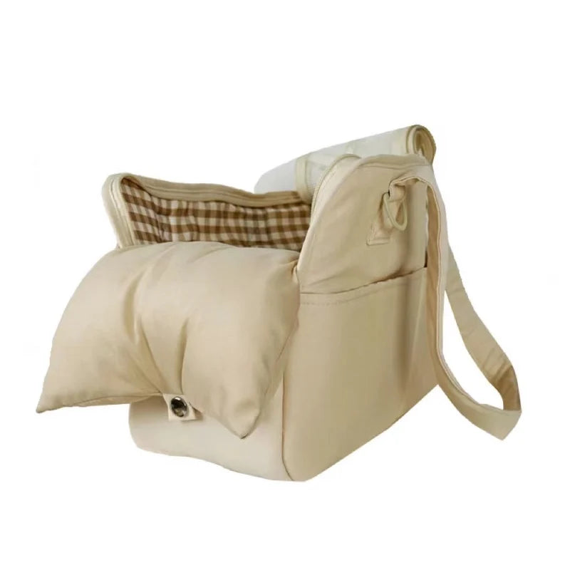 Portable Dog Carrier Shoulder Bag for Small Dogs and Cats Travel Handbag