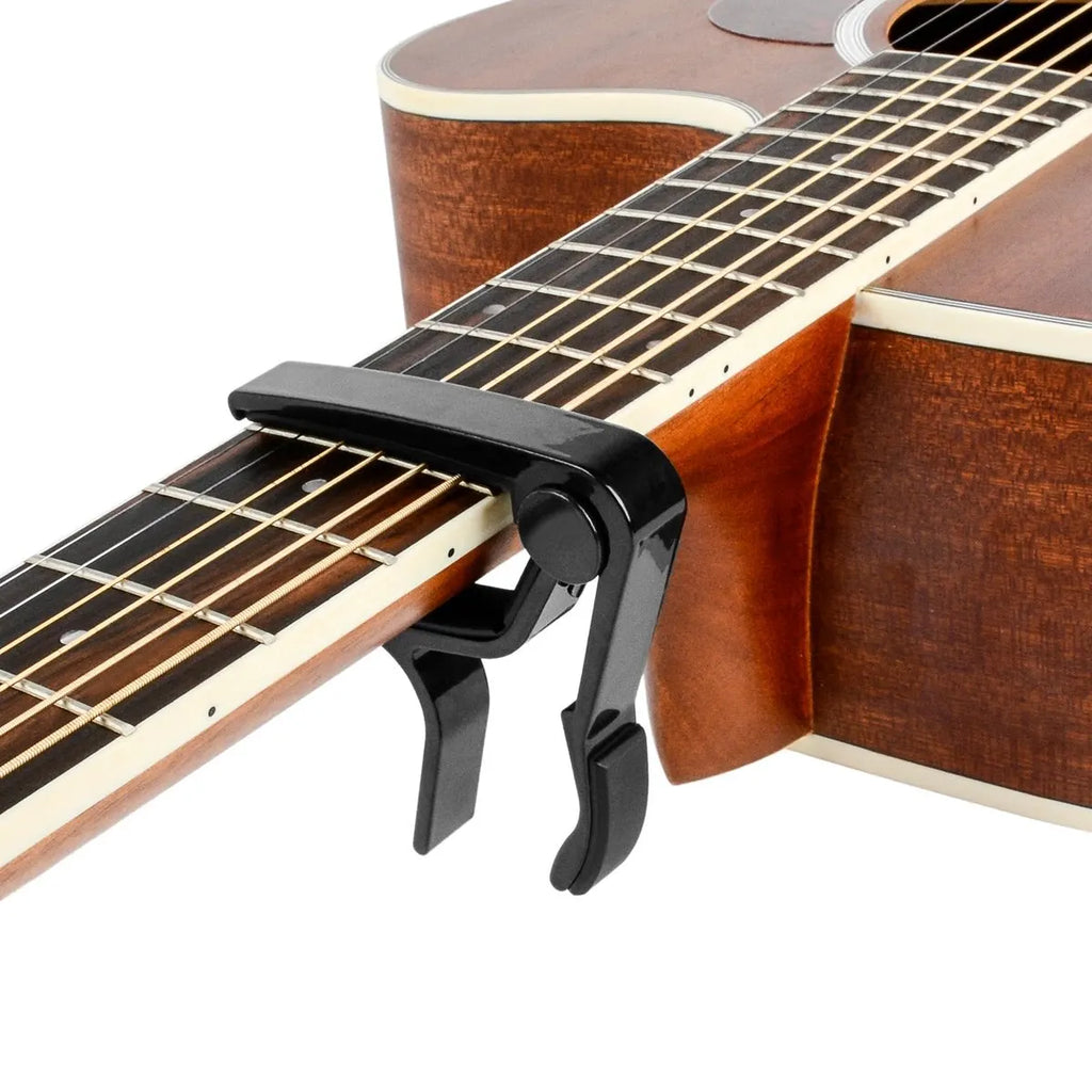 Guitar Capo – Quick Change Clamp for Acoustic & Electric Guitar