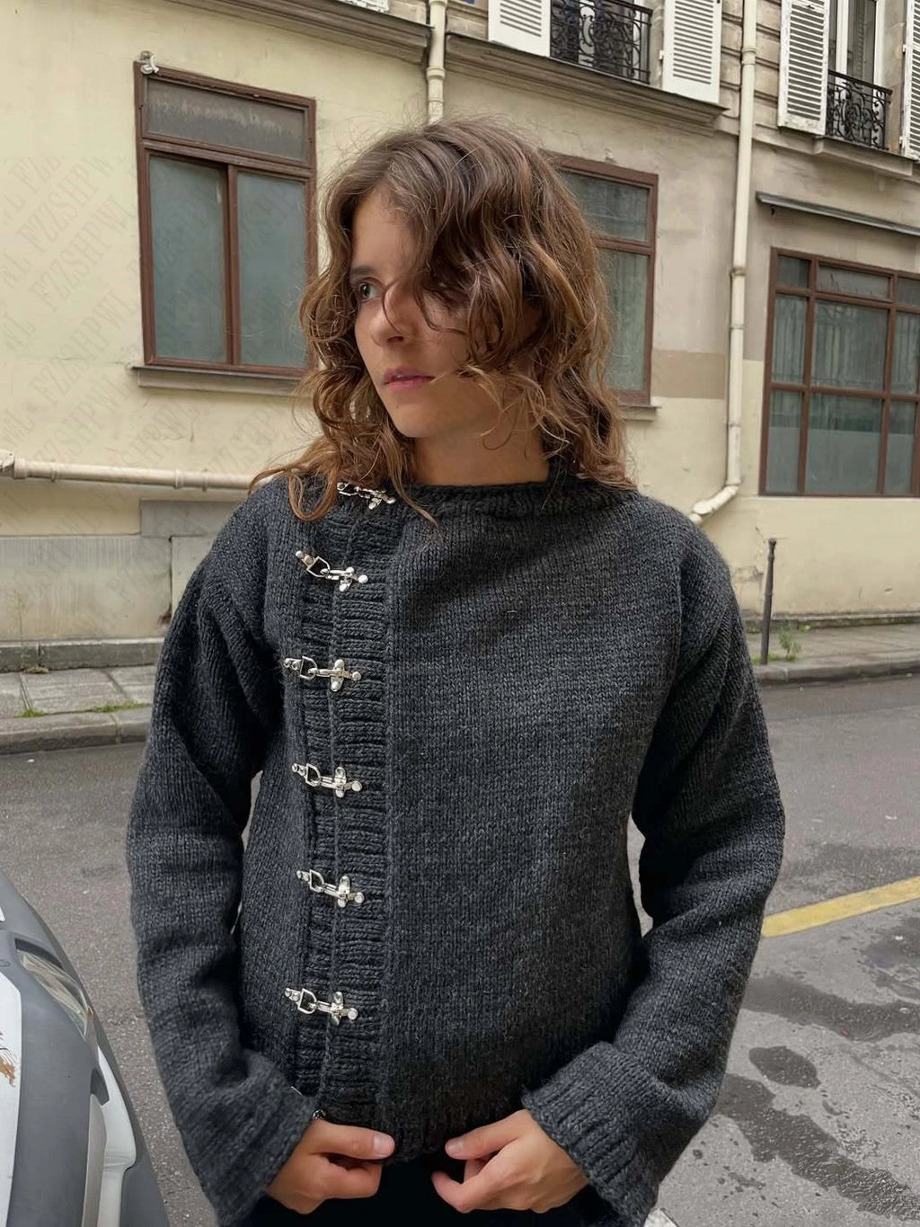 Women Button Cardigan Knit Sweater Slim Fit Warm Casual Autumn Winter Top