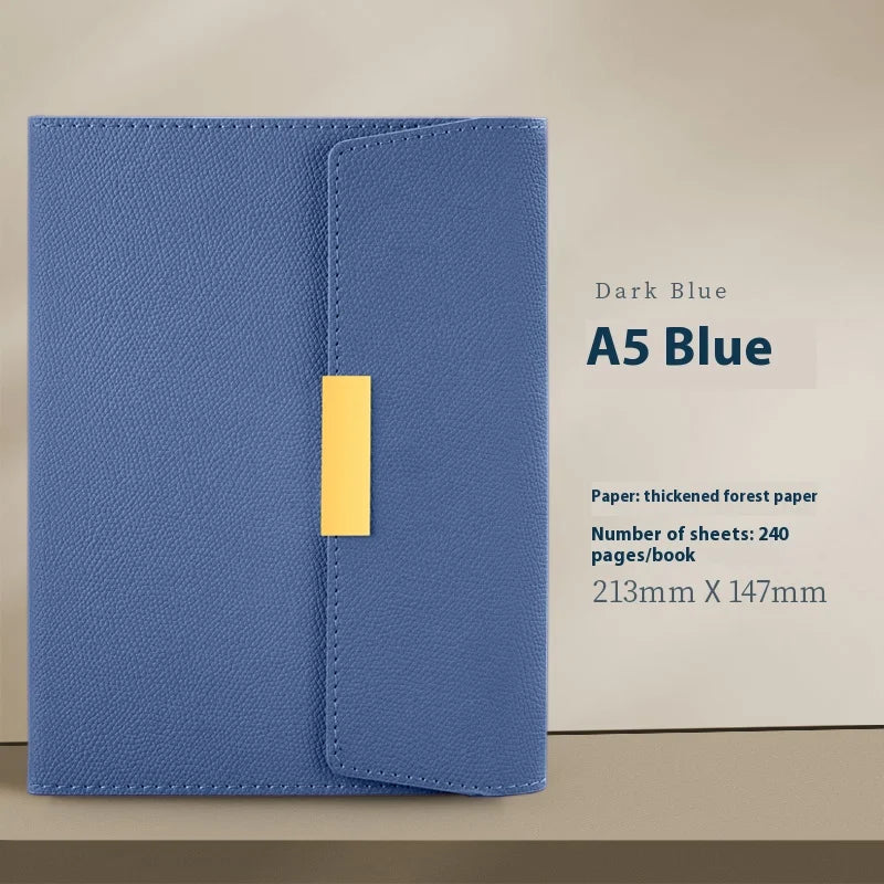 PU Leather Notebook Diary Thickened Retro Travel Journal High End
