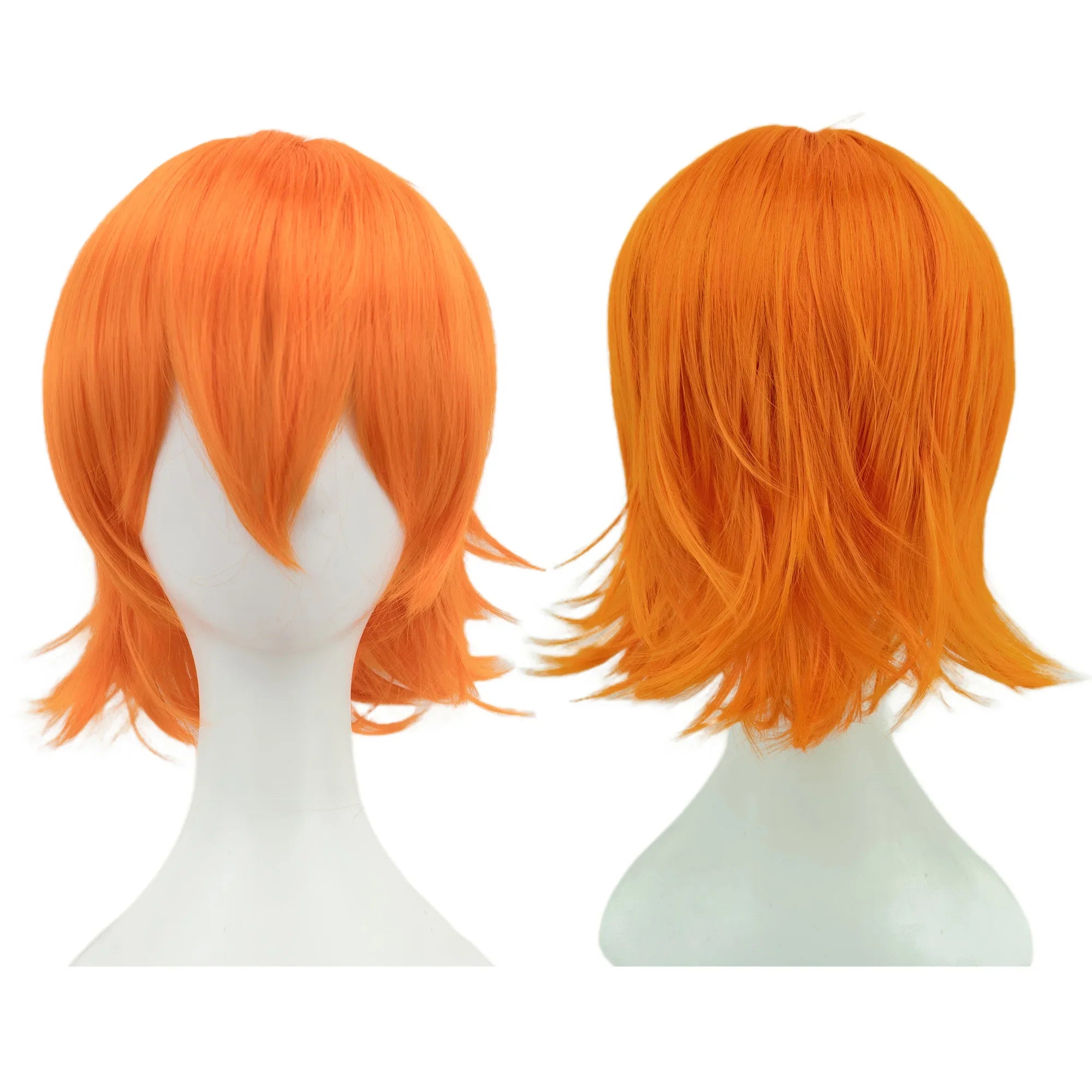 Colorful Cosplay Wig – Short Bob Hair with Bangs
