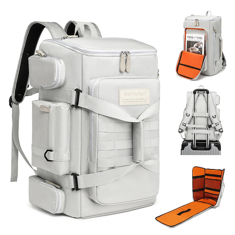 Large Capacity Gym Backpack Waterproof Travel Bag Wet Dry Separation Fitness Training Backpack