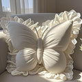 Cute Butterfly Bow Cushion Pillow Soft Decorative Pillow for Sofa Bedroom Car