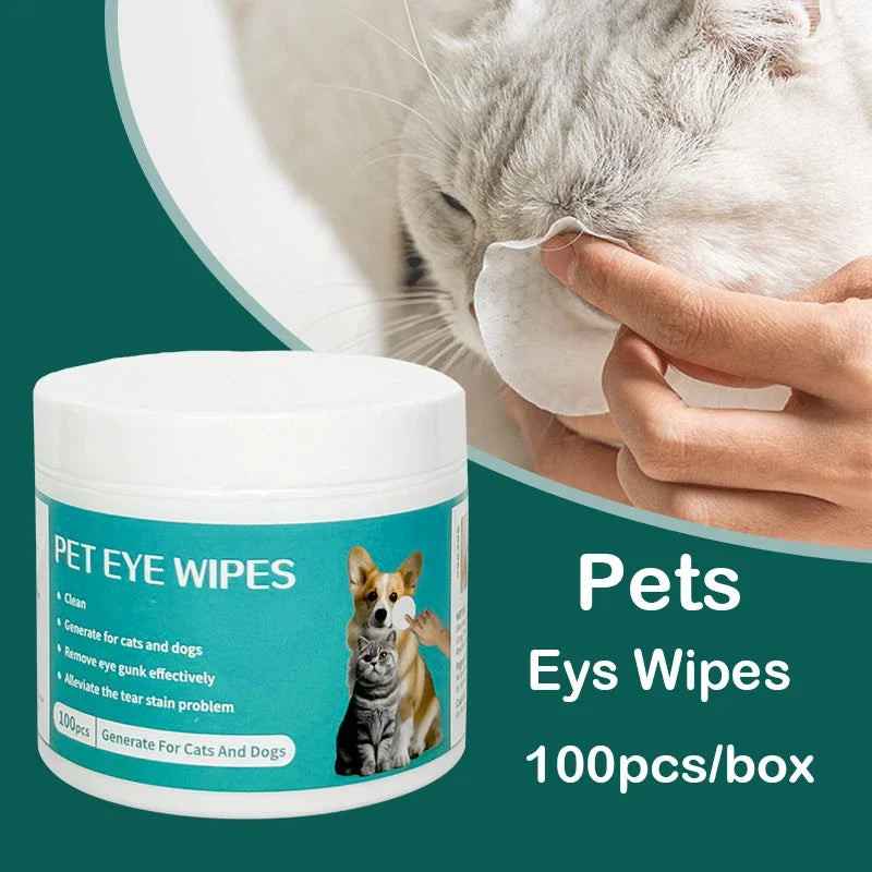 Pet Eye Wipes – Remove Tear Stains Instantly
