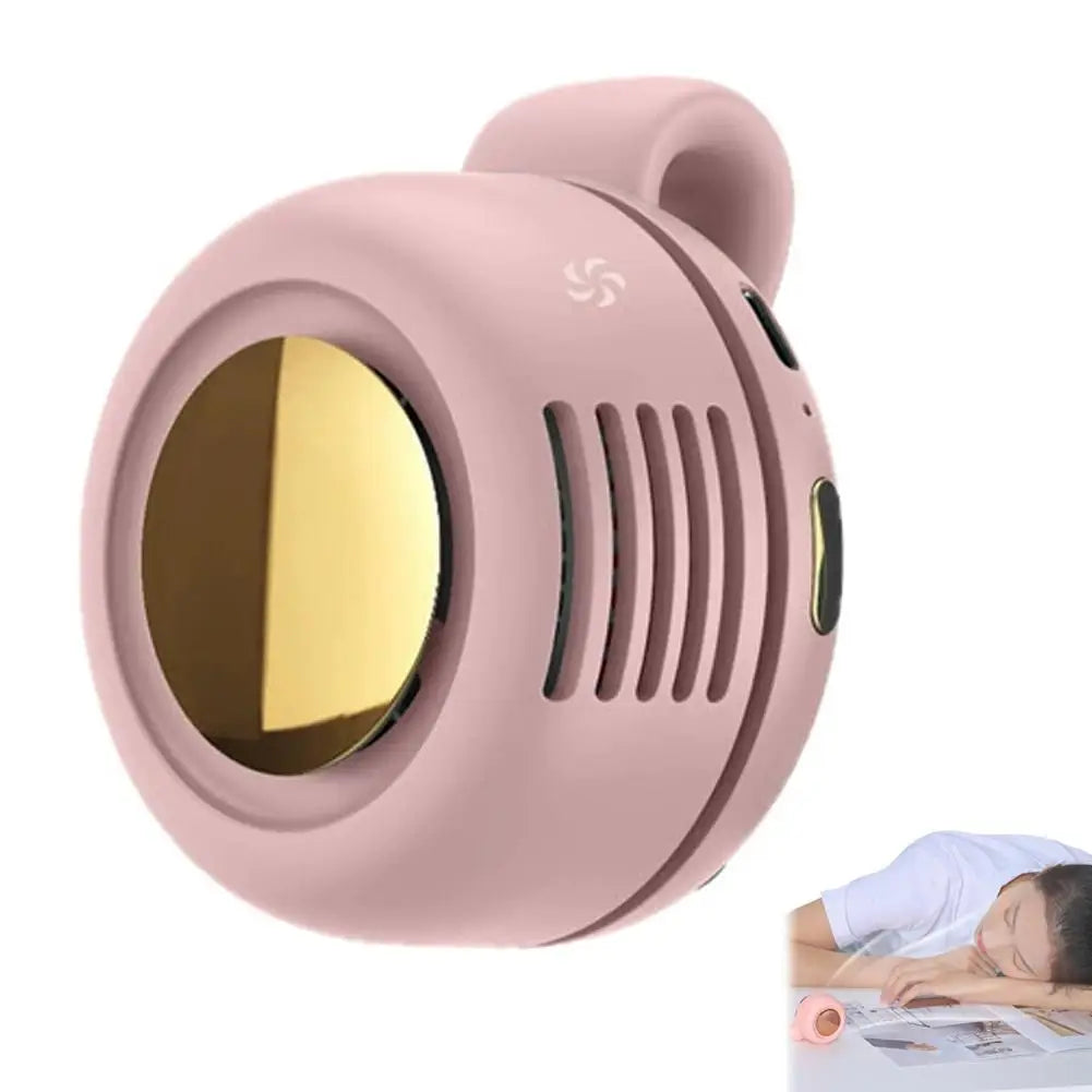 Portable Mini Bladeless Fan Clip On 3 Speed