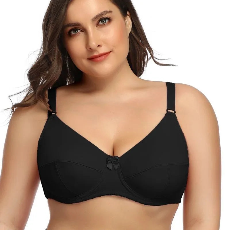 Women’s Plus Size Underwire Minimizer Bra Full Coverage Non Padded