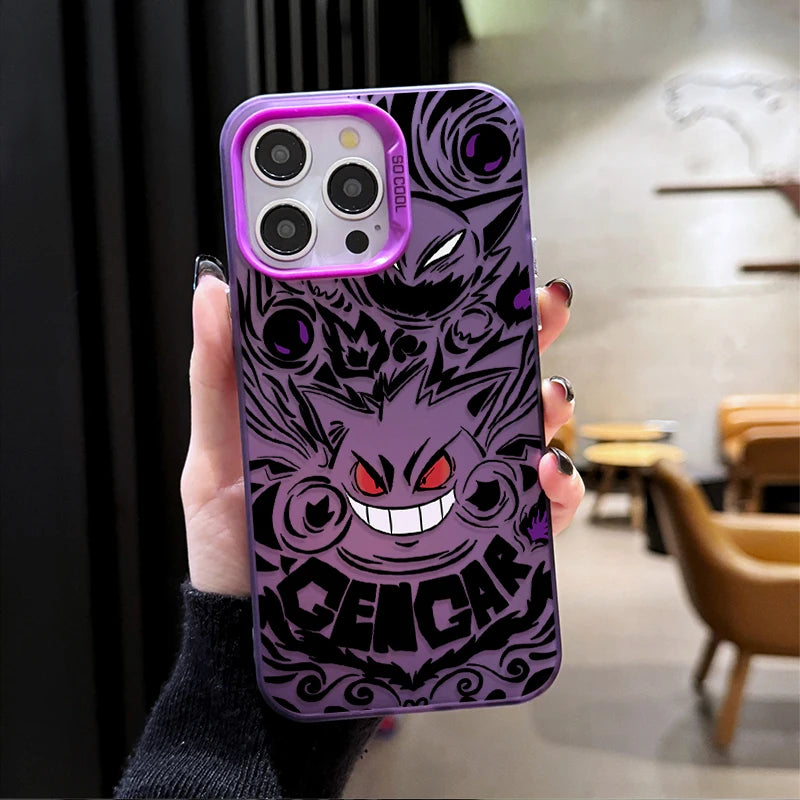 Anime Gengar Hard Shockproof iPhone Case