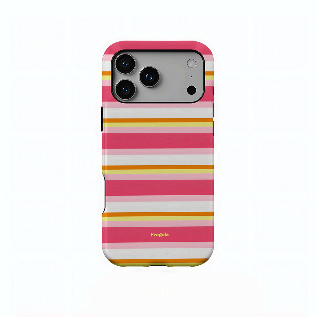 Fragola Coloful Stripes iPhone Case