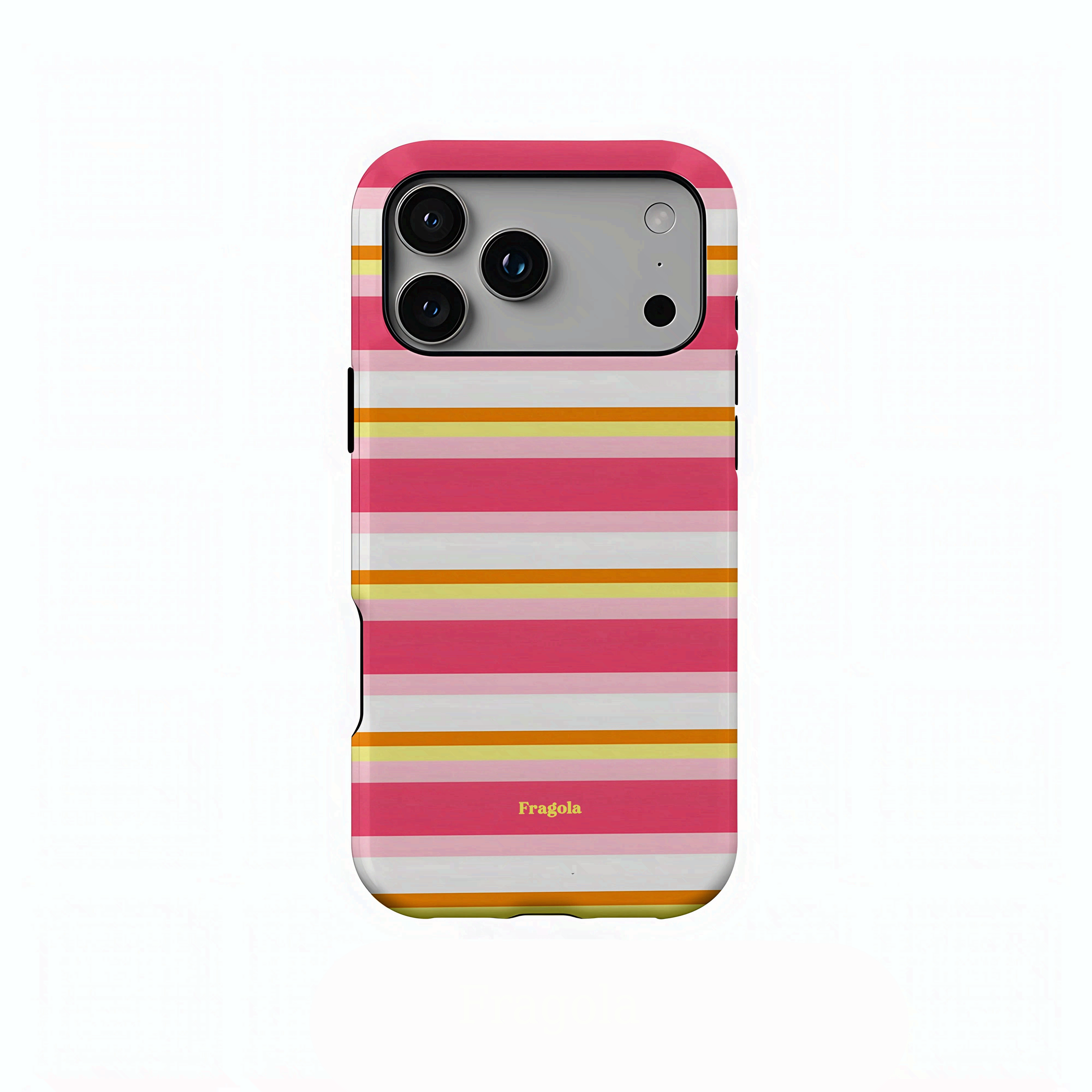 Fragola Coloful Stripes iPhone Case