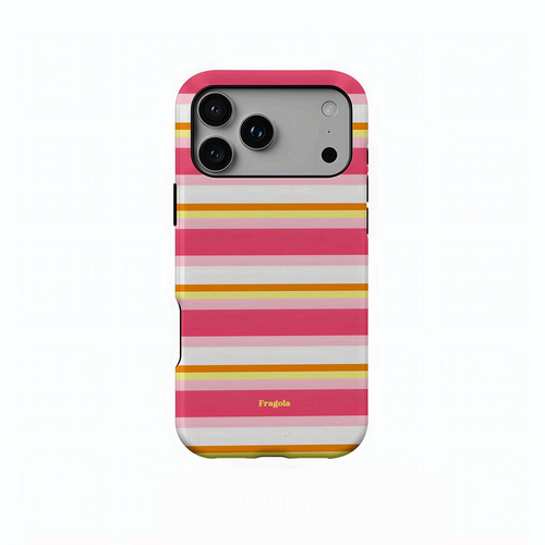 Fragola Coloful Stripes iPhone Case