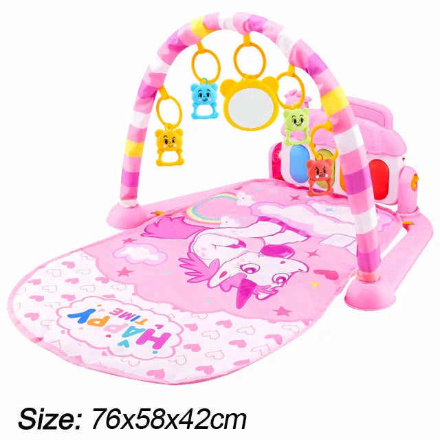 Baby Music Play Gym Piano Activity Mat for Newborns 0 to 36 Months