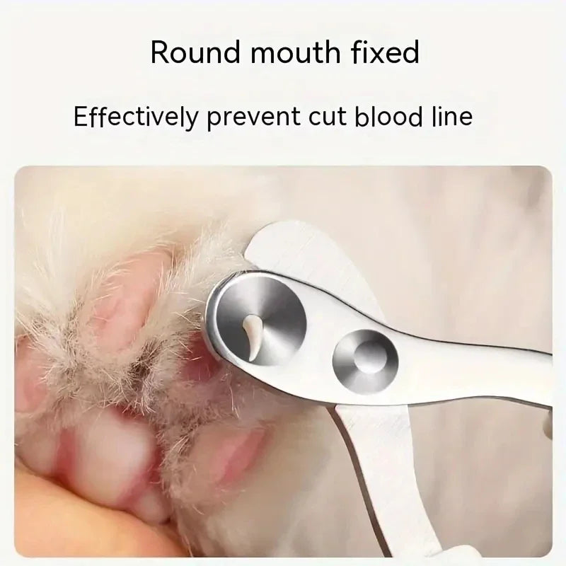 Stainless Steel Pet Nail Clippers for Dogs and Cats
