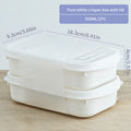 Food Grade Refrigerator Storage Box Divided Fruit Vegetable Meat Organizer Container