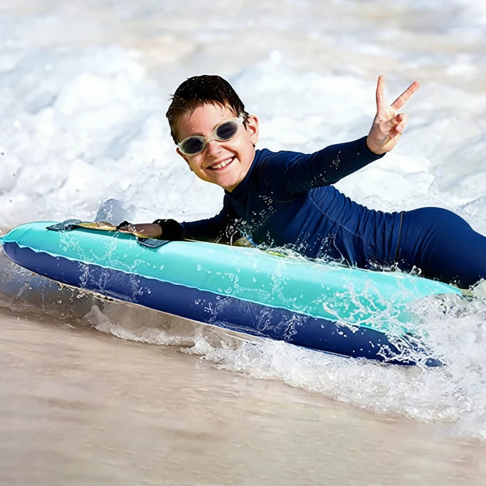 Oxford Cloth Inflatable Pool Float Bed Swimming Surfboard Raft