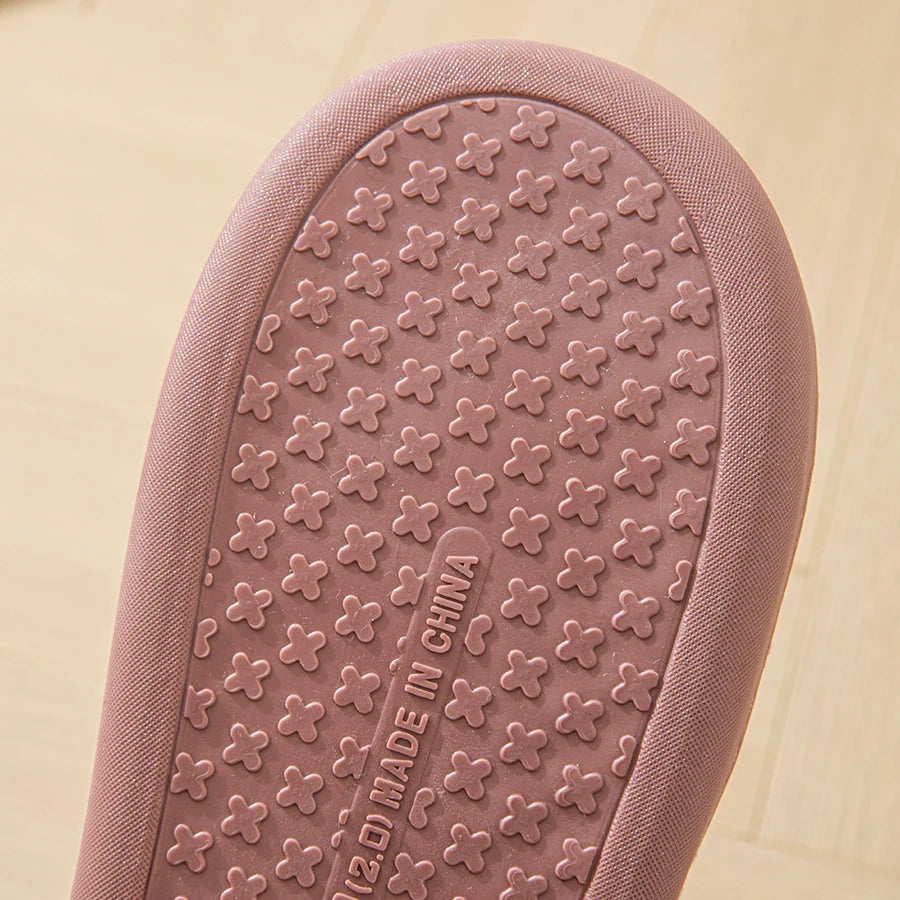Women Warm House Slippers Soft Plush Indoor Shoes Non Slip Cozy Winter Home Slippers