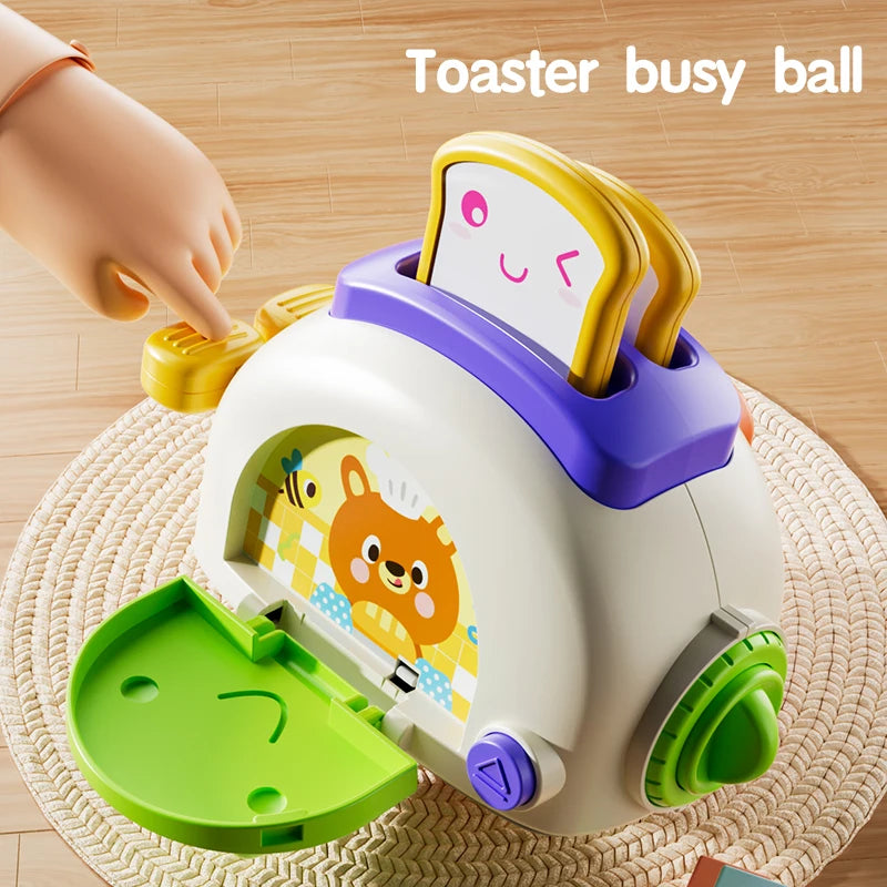 Montessori Busy Cube Sensory Toy Fine Motor Activity Toy