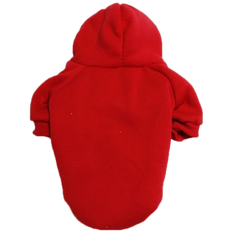 Winter Dog Hoodie Warm Pet Sweatshirt for All Sizes