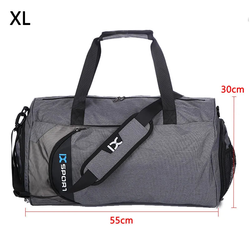 Gym Bag Wet Dry Separation Sports Travel Yoga Bag Shoe Compartment Shoulder Duffel