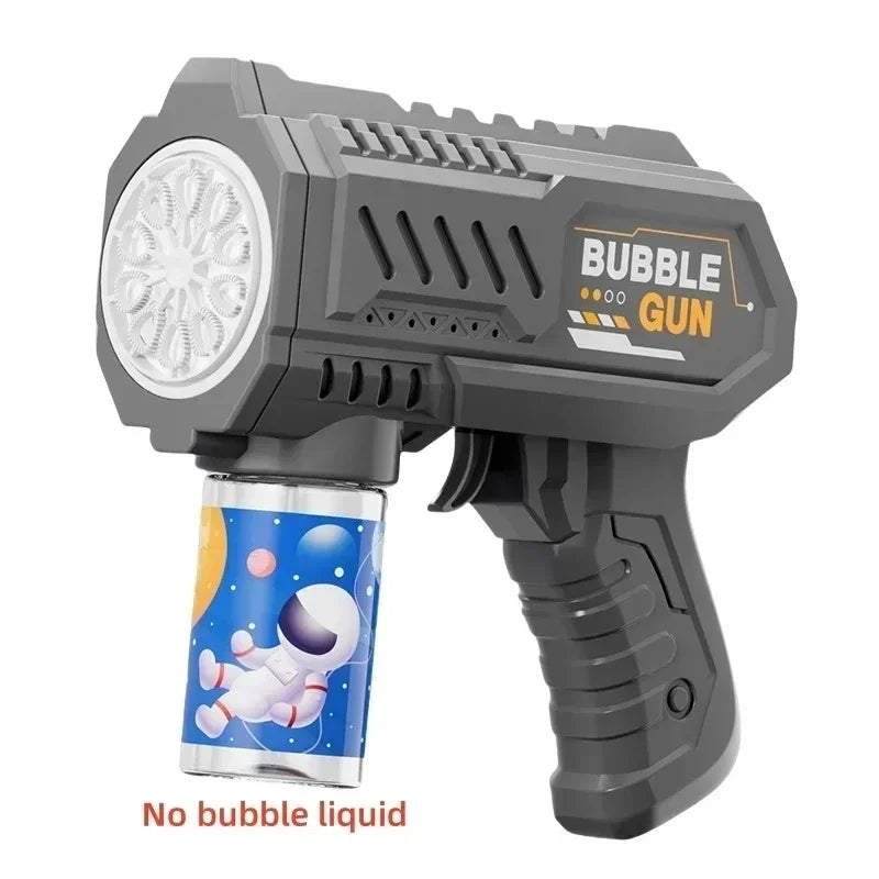 Unicorn Bubble Gun Automatic Bubble Blower Toy Electric Bubble Machine Kids Outdoor Party Soap Bubble Maker