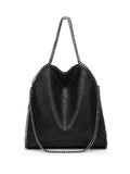 Women Chain Shoulder Bag Large Capacity Crossbody Handbag Casual Tote