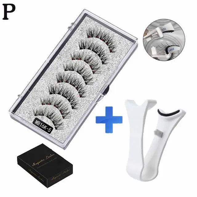 Magnetic Lashes – No Glue Easy Apply Eyelashes Kit