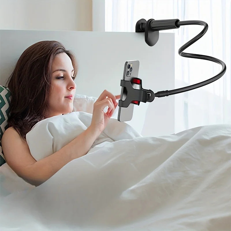 Lazy Phone Holder Bed Desk Flexible Gooseneck Mobile Stand Clamp Mount Hands Free Phone Holder for Bed Table