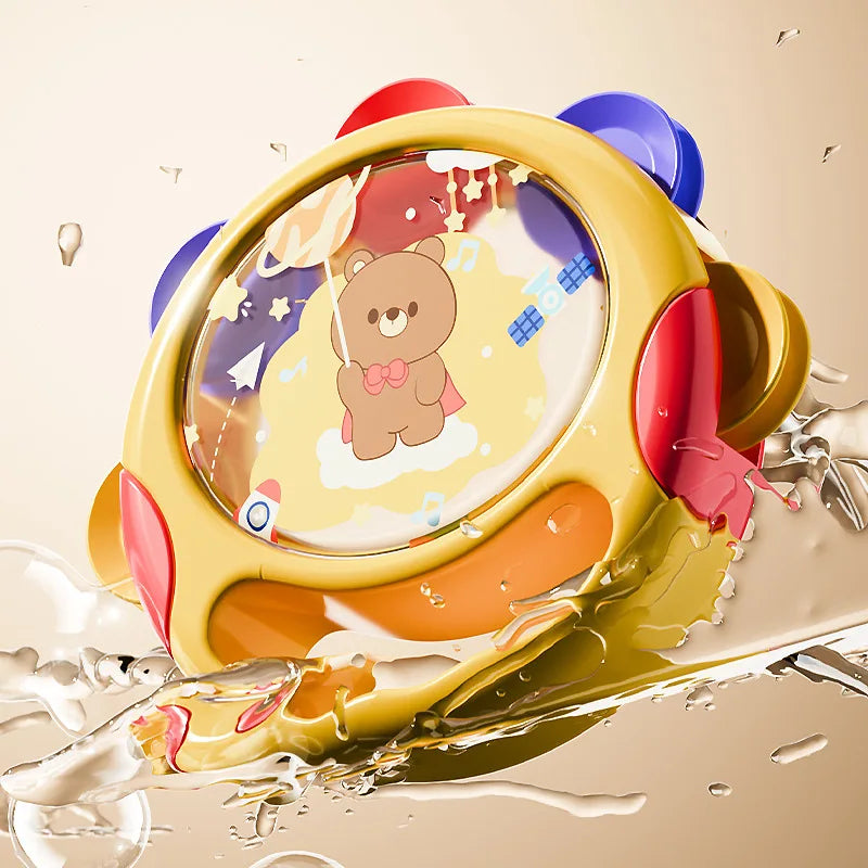 Baby Handheld Tambourine Drum Toy