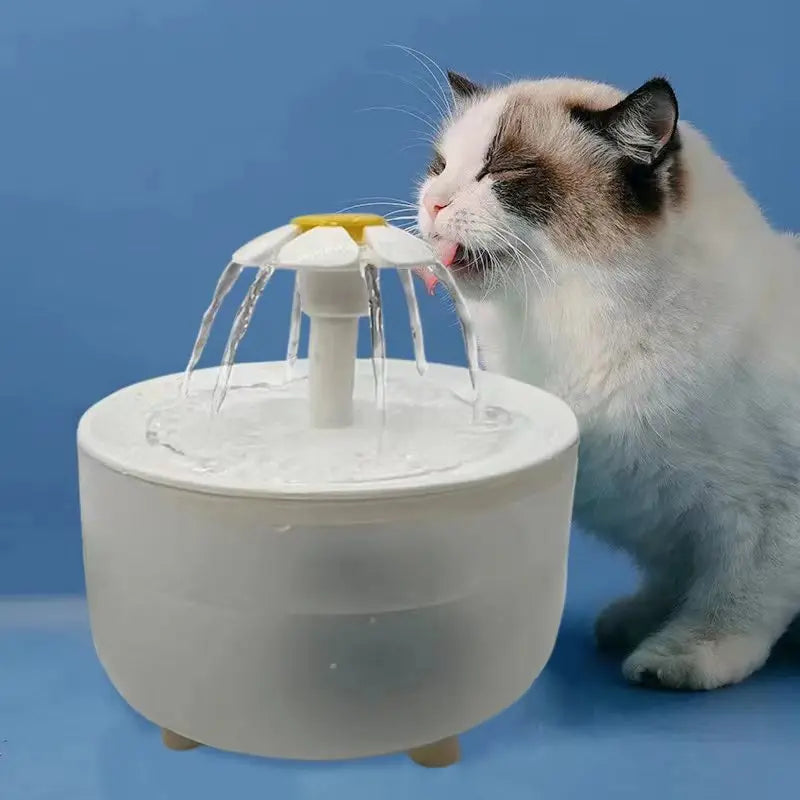 USB Cat Water Fountain 1200ml Automatic Filter Dispenser