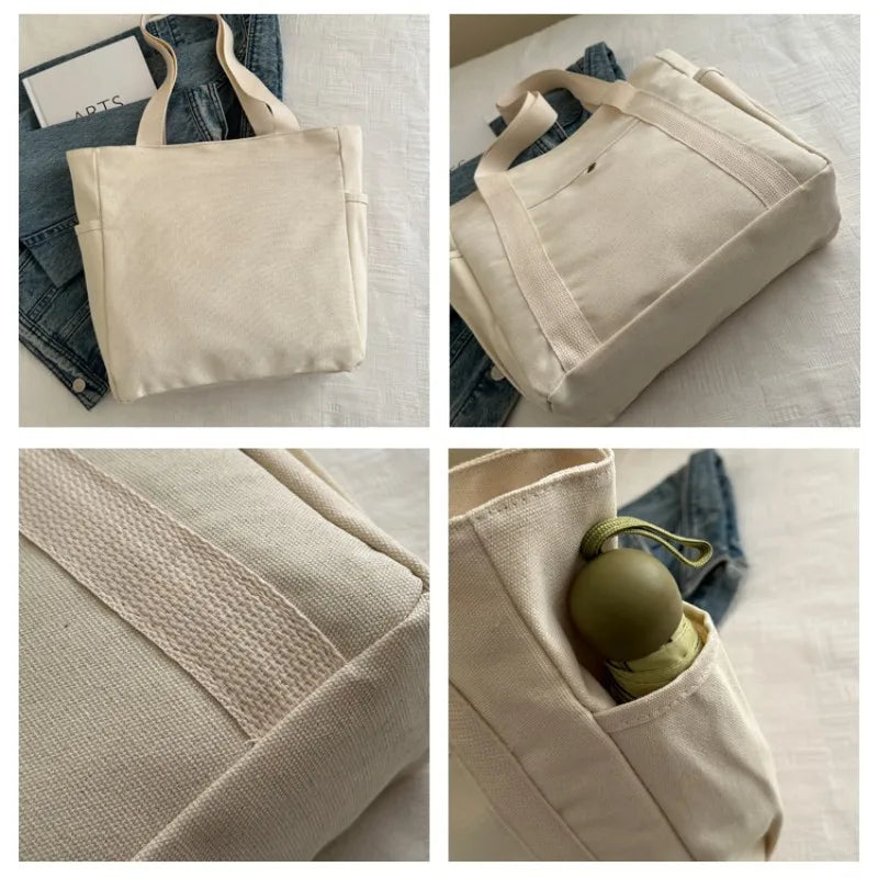 Homefish Capacity Canvas Tote Bags